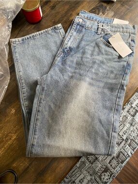 MNML Light Blue Relaxed Jeans